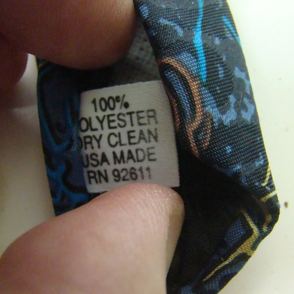 Appointed Apparel Living Epistles Christian Tie Pray Praying Hands Blue - Picture 4 of 8